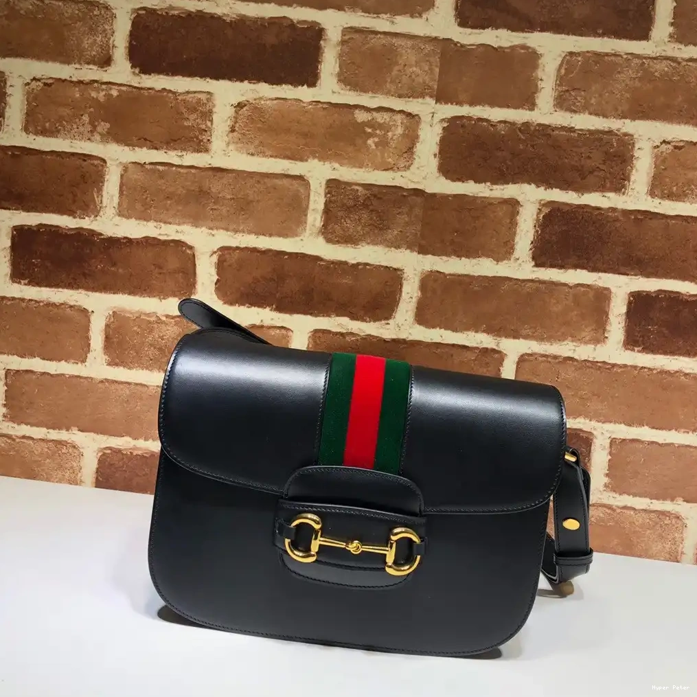 Hyperpeter bag 1955 GUCCI Horsebit shoulder 0614